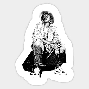 LAURYN HILL QUEEN SOUL 90S STYLE Sticker